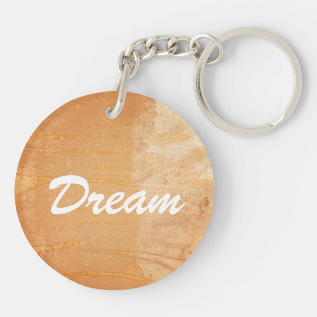 Textured background key ring (Back)