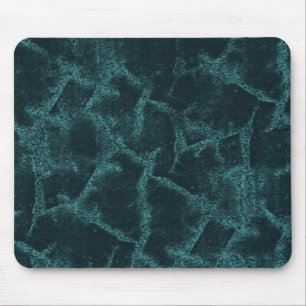 Textured black and turquoise napkins mouse pad