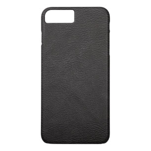 Textured Black Leather iPhone 8 Plus/7 Plus Case