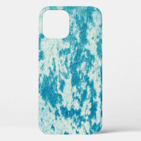 Textured blue background made of dense fabric. Con