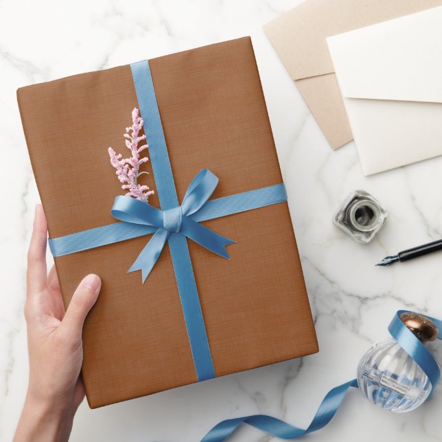 Textured Brown Wrapping Paper (Gifting)