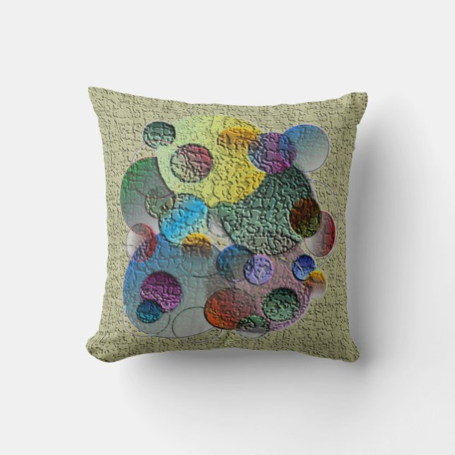 Textured Bubbles Cushion (Front)