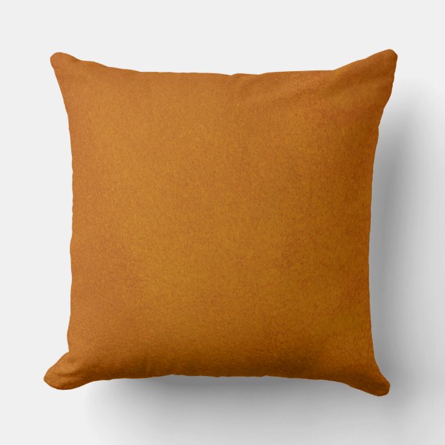 Textured Burnt Orange Cushion (Front)