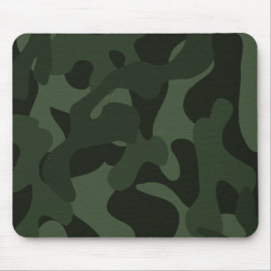 Textured Camo Pattern Mouse Pad