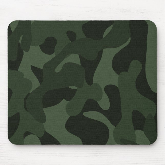 Textured Camo Pattern Mouse Pad (Front)