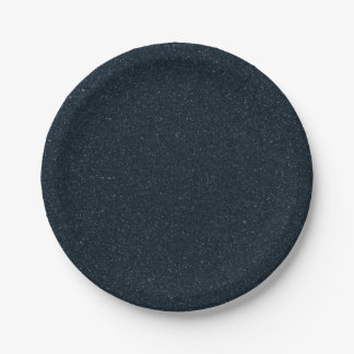 Textured Charcoal Party Plates (7") – Customisable