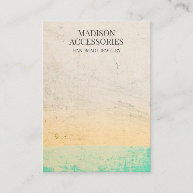 Textured Chic Custom Business Earring Cards (Front)