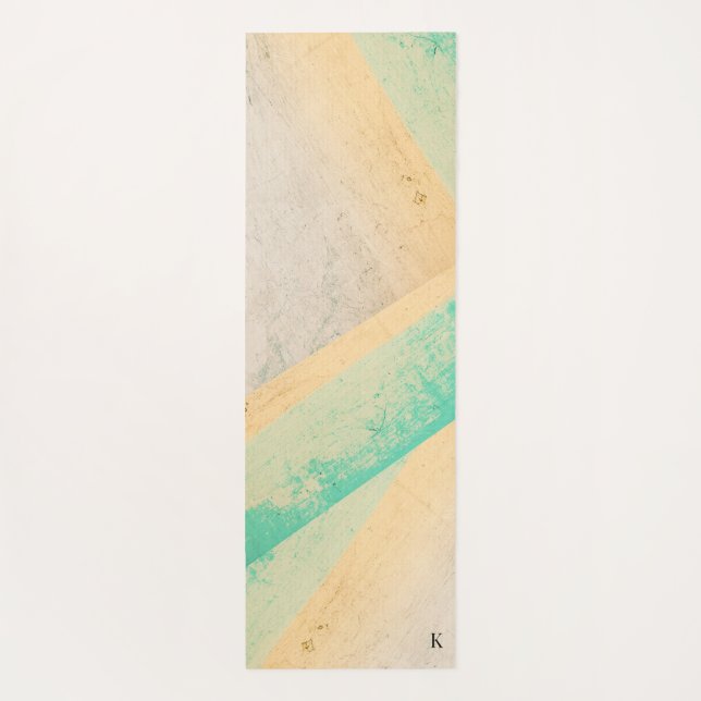 Textured Chic Custom Personalised Yoga Mat (Back)