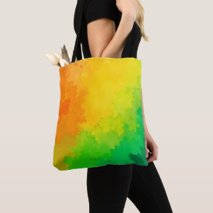 Textured Colour Blend Tote Bag