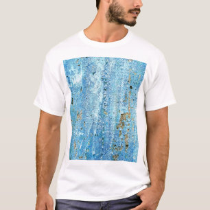 Textured concrete wall, rust stains. T-Shirt