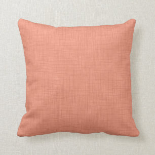 Textured coral "soothing coral".  popular solid   cushion