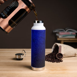 Textured Deep Purple Water Bottle