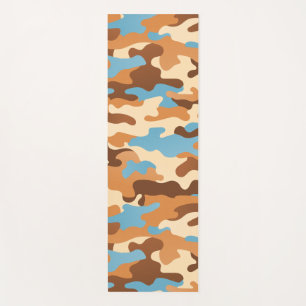 Textured Desert Camo Yoga Mat