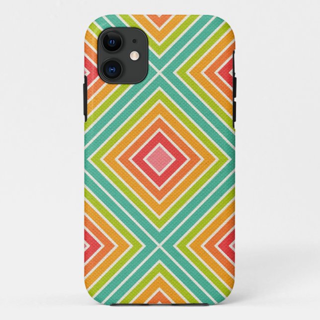 Textured Diamonds iPhone 5 Case (Back)