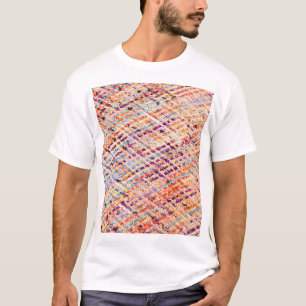 Textured Fabric Weave: Abstract Photography. T-Shirt