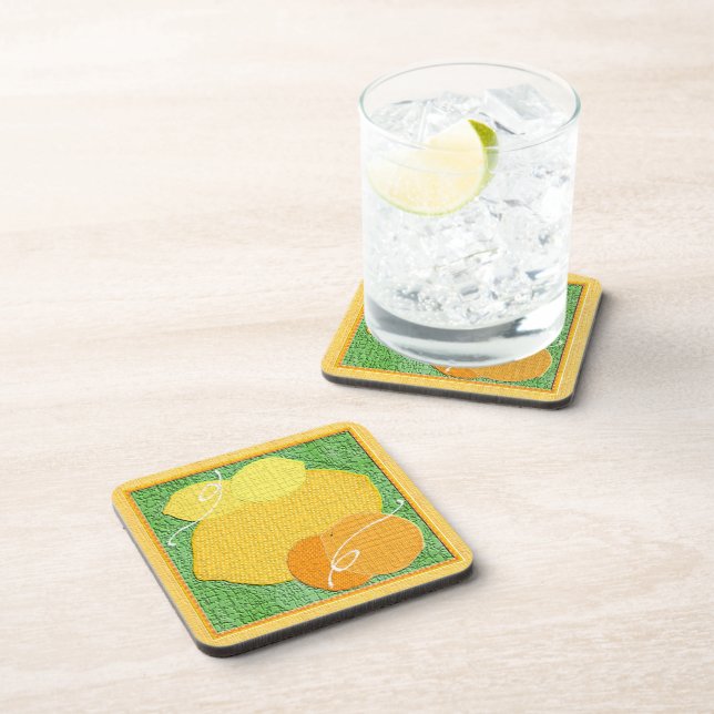 Textured Fruit Coaster (Right Side)