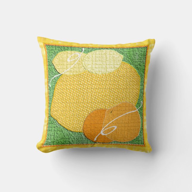 Textured  Fruit Pillows (Front)
