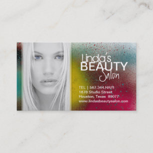 TEXTURED HAIR SALON AND SPA BUSINESS CARD