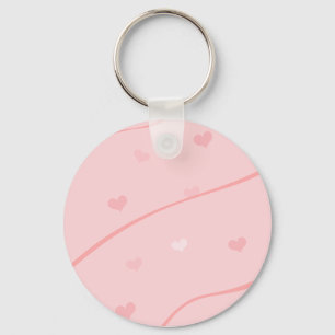 Textured Hearts Keychain