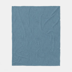 Textured herringbone blue.  fleece blanket