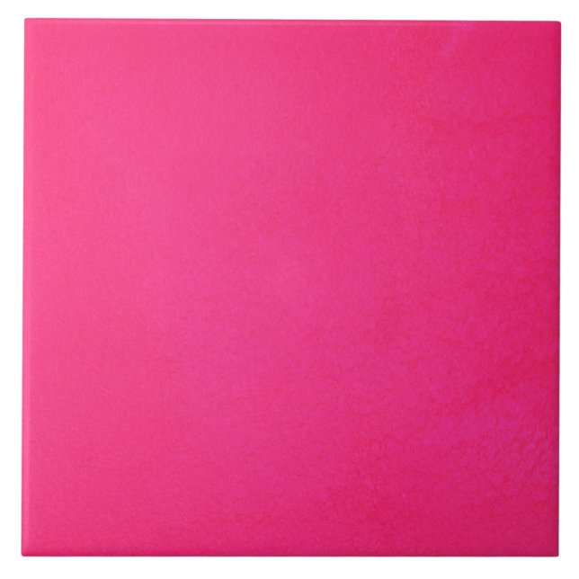 Textured Hot Pink Tile (Front)