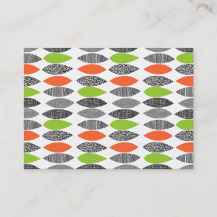 Textured Leaves 02 Business Card