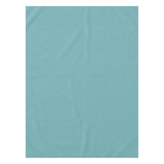 Textured light blue.  square sticker tablecloth (Front)