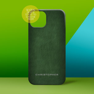 Textured Look with Green Manly Design