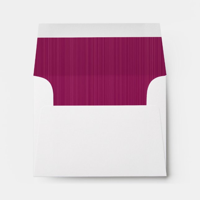 Textured Maroon Elegance Envelope (Back (Bottom))