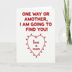 Textured Maternal Love Card