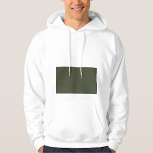 Textured Moss Green Box Hoodie – Customisable