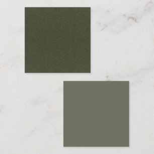 Textured Moss Green Custom Insert Card