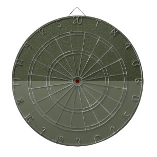Textured Moss Green Dartboard – Split Design