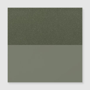 Textured Moss Green Magnet Card – Customisable
