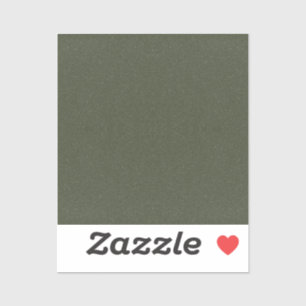 Textured Moss Green Sticker – Customisable