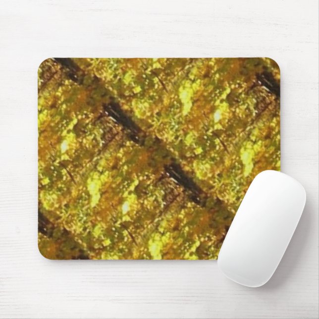 Textured Nature Inspired Mouse Pad (With Mouse)
