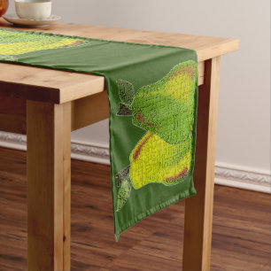 Textured Pears Medium Table Runner