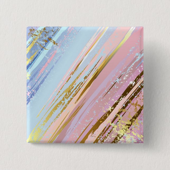 Textured Pink Background 15 Cm Square Badge (Front)