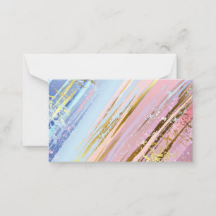 Textured Pink Background Card