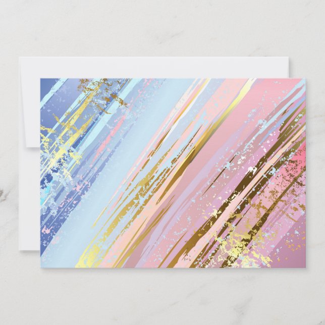 Textured Pink Background Card (Front)