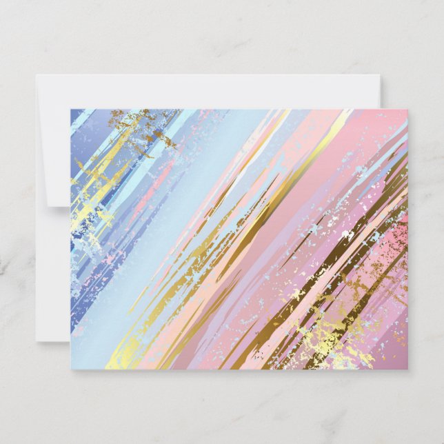 Textured Pink Background Card (Front)