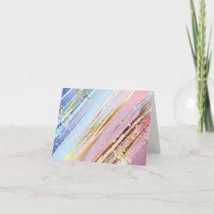 Textured Pink Background Card