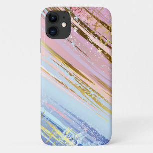 Textured Pink Background iPhone 11 Case