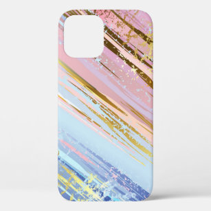 Textured Pink Background iPhone 12 Pro Case