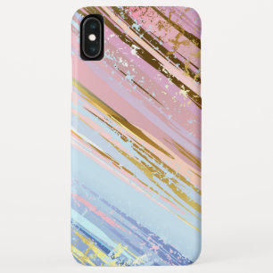 Textured Pink Background iPhone XS Max Case