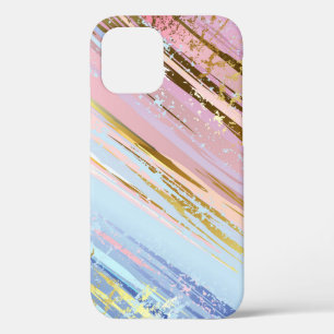 Textured Pink Background iPhone 12 Pro Case