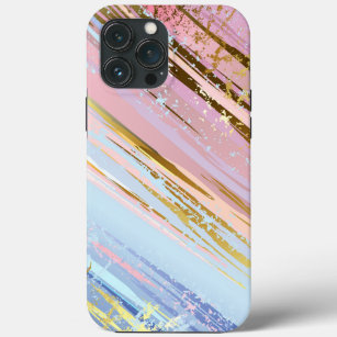 Textured Pink Background iPhone 13 Pro Max Case