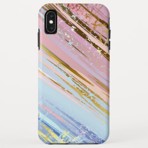Textured Pink Background iPhone XS Max Case