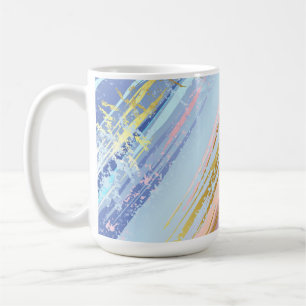 Textured Pink Background Coffee Mug
