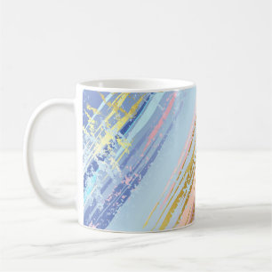 Textured Pink Background Coffee Mug